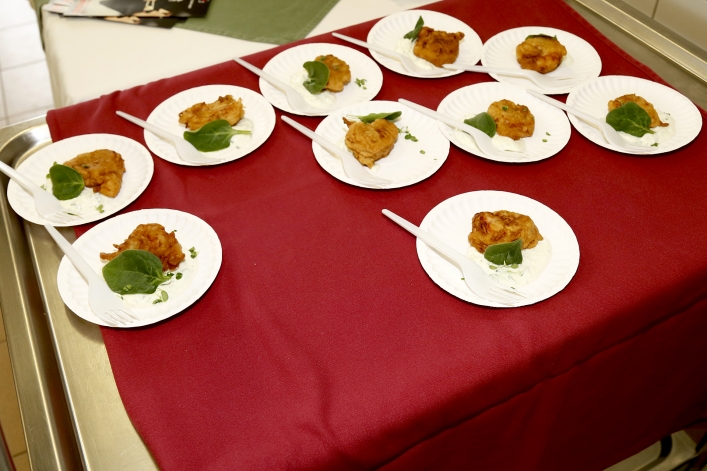 Elbląski Klub Szefów Kuchni podczas drzwi otwartych Zespołu Szkół Gospodarczych 