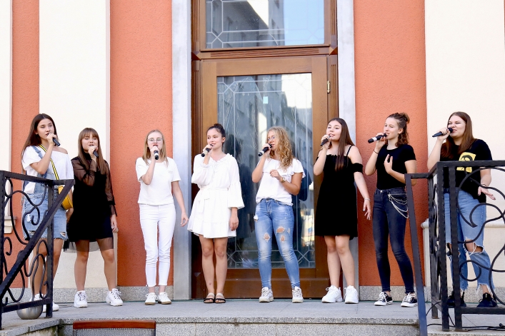 Elbląskie Diamenty zaśpiewały na Starym Rynku