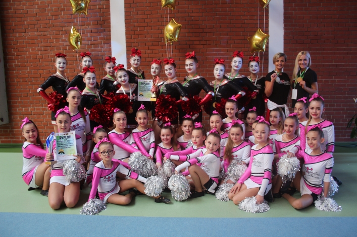 Elbląskie „Cheerleaders Cadmans” z tytułami mistrzowskimi
