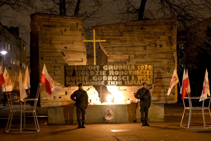 Elblążanie pamiętają o ofiarach grudnia 1970 roku