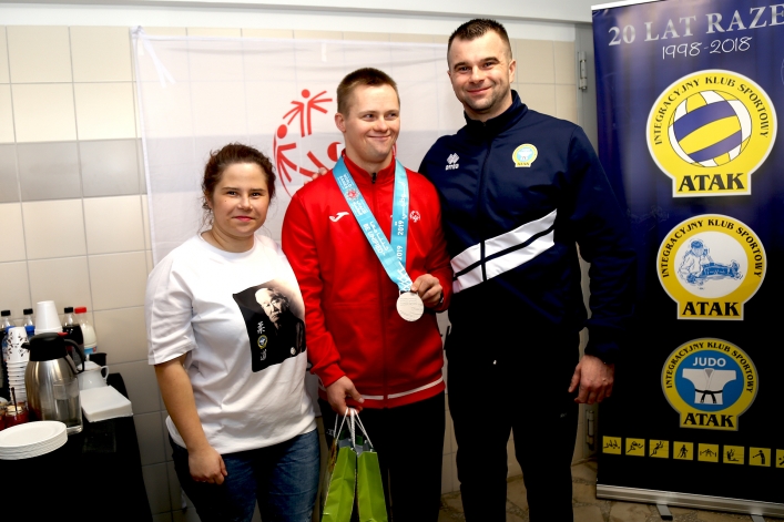 Elblążanie powitali wicemistrza olimpijskiego z Abu Zabi