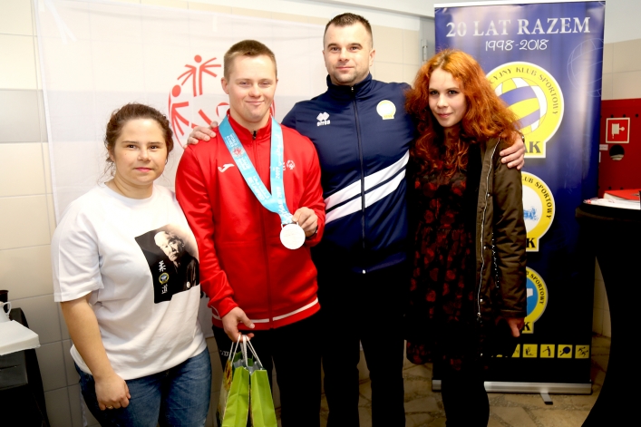 Elblążanie powitali wicemistrza olimpijskiego z Abu Zabi