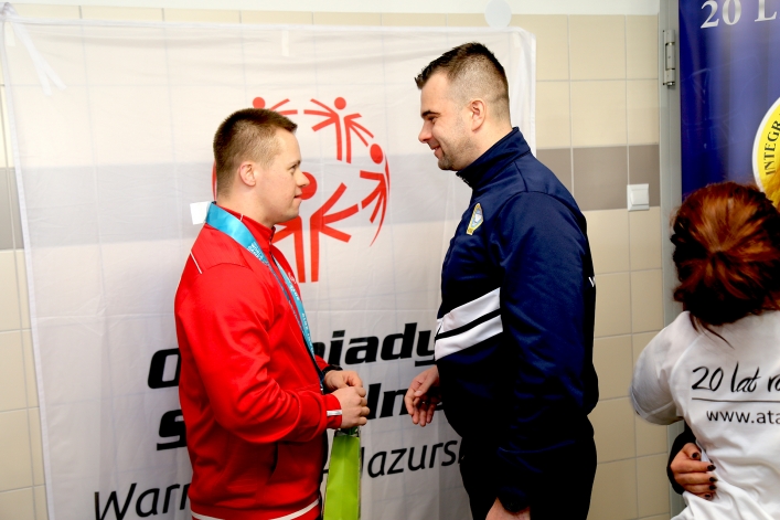 Elblążanie powitali wicemistrza olimpijskiego z Abu Zabi