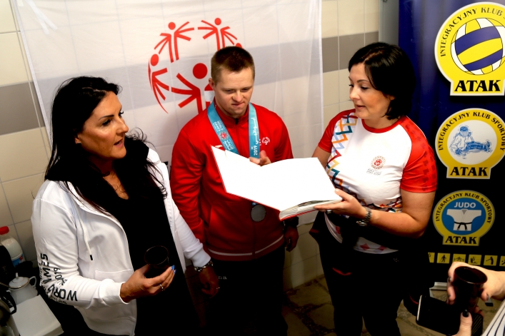 Elblążanie powitali wicemistrza olimpijskiego z Abu Zabi