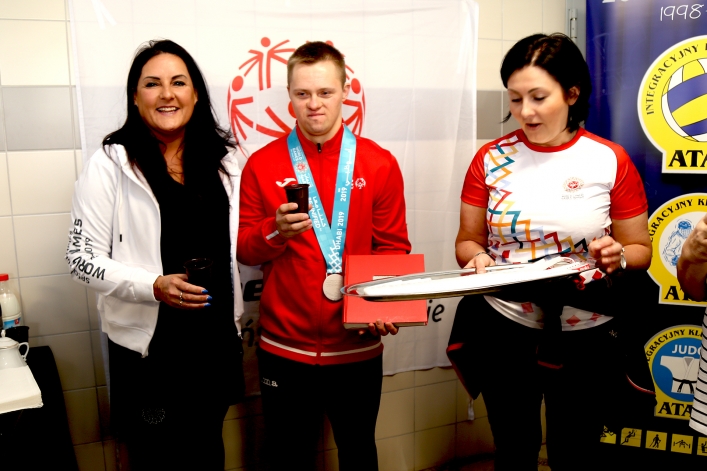 Elblążanie powitali wicemistrza olimpijskiego z Abu Zabi