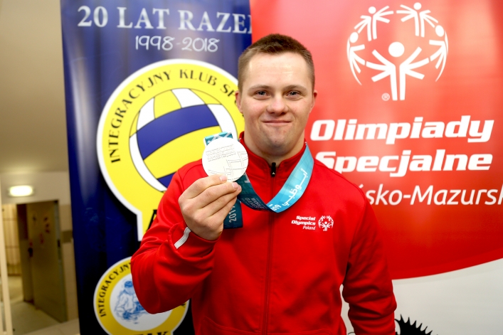 Elblążanie powitali wicemistrza olimpijskiego z Abu Zabi