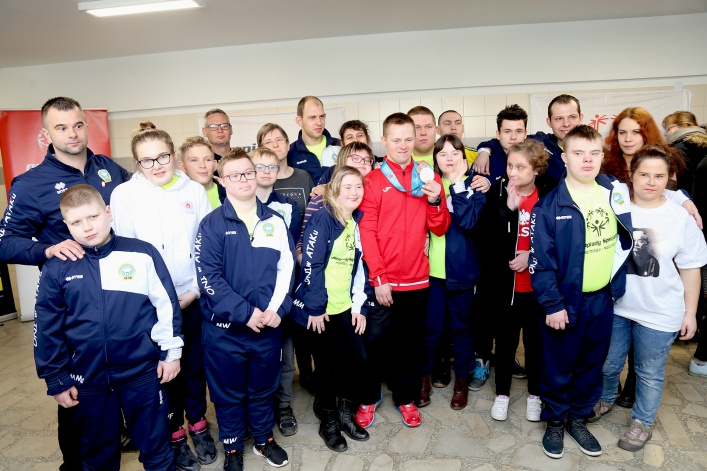 Elblążanie powitali wicemistrza olimpijskiego z Abu Zabi