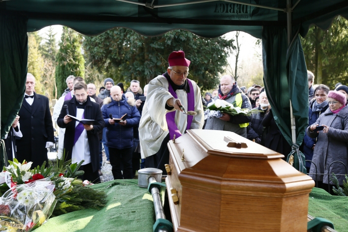 Elblążanie pożegnali ks. infułata Mieczysława Józefczyka