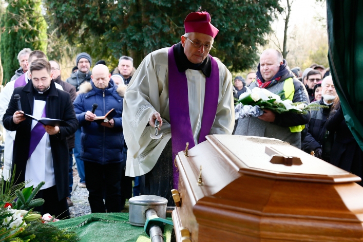 Elblążanie pożegnali ks. infułata Mieczysława Józefczyka