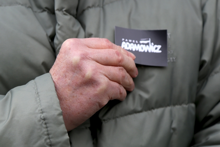 Elblążanie pożegnali śp. Pawła Adamowicza, prezydenta Gdańska 