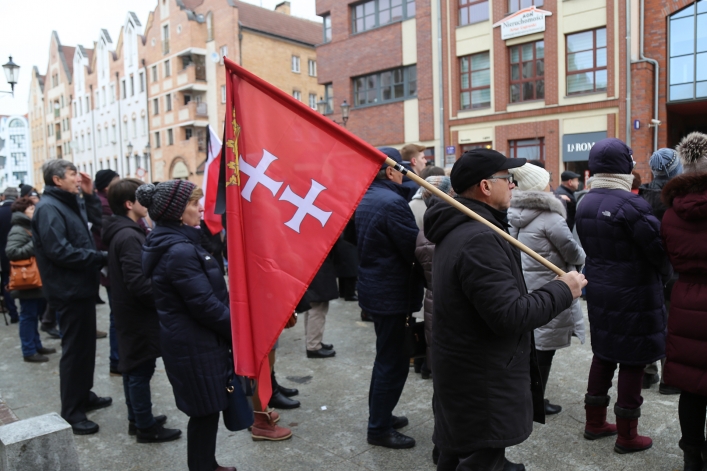 Elblążanie pożegnali śp. Pawła Adamowicza, prezydenta Gdańska 
