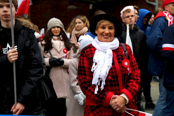 Elblażanie świętowali 100-lecie odzyskania niepodległości przez Polskę