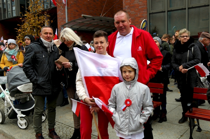 Elblażanie świętowali 100-lecie odzyskania niepodległości przez Polskę