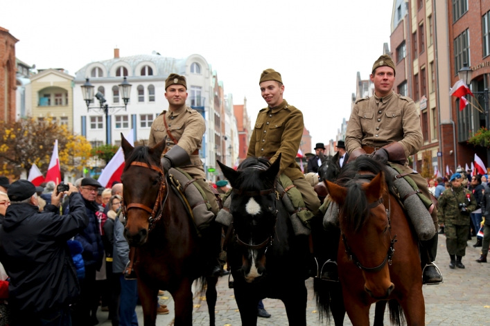 Elblażanie świętowali 100-lecie odzyskania niepodległości przez Polskę