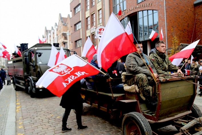 Elblażanie świętowali 100-lecie odzyskania niepodległości przez Polskę
