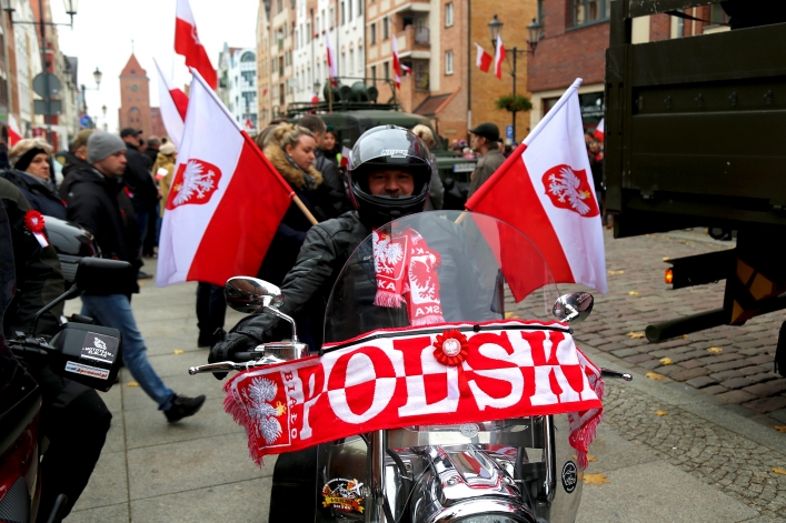 Elblażanie świętowali 100-lecie odzyskania niepodległości przez Polskę