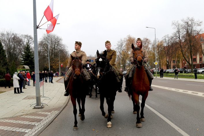 Elblażanie świętowali 100-lecie odzyskania niepodległości przez Polskę