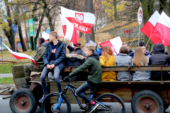 Elblażanie świętowali 100-lecie odzyskania niepodległości przez Polskę