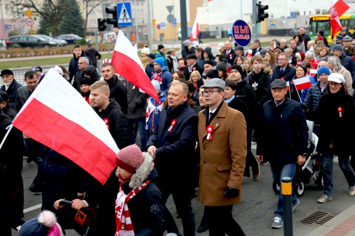 Elblażanie świętowali 100-lecie odzyskania niepodległości przez Polskę