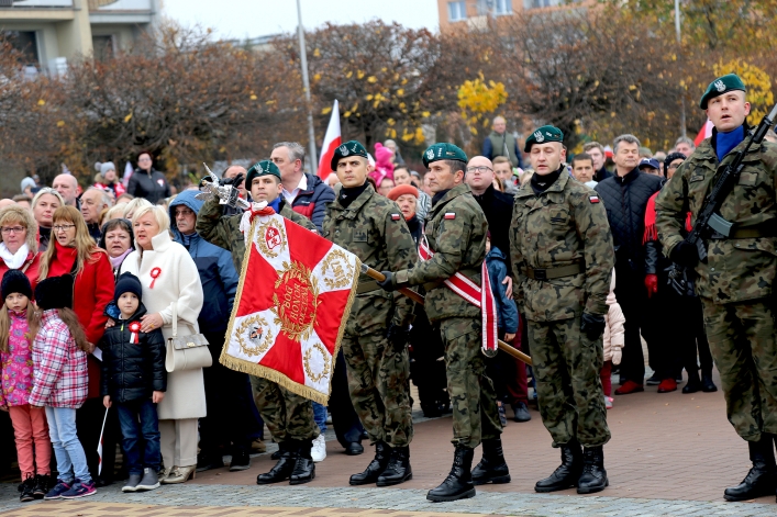 Elblażanie świętowali 100-lecie odzyskania niepodległości przez Polskę