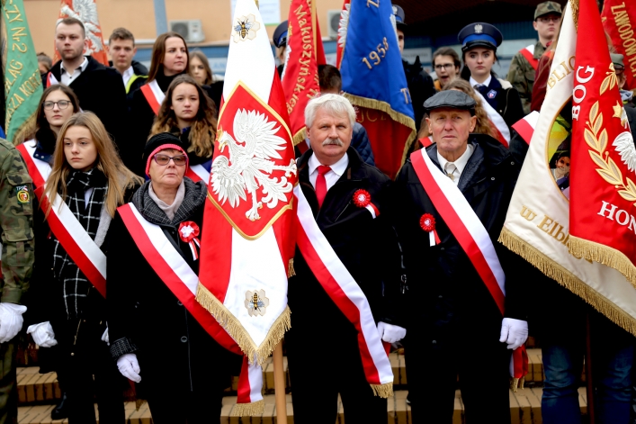 Elblażanie świętowali 100-lecie odzyskania niepodległości przez Polskę