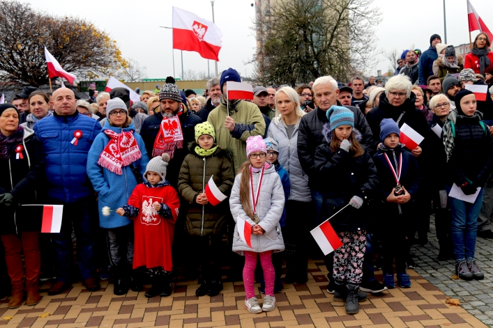 Elblażanie świętowali 100-lecie odzyskania niepodległości przez Polskę
