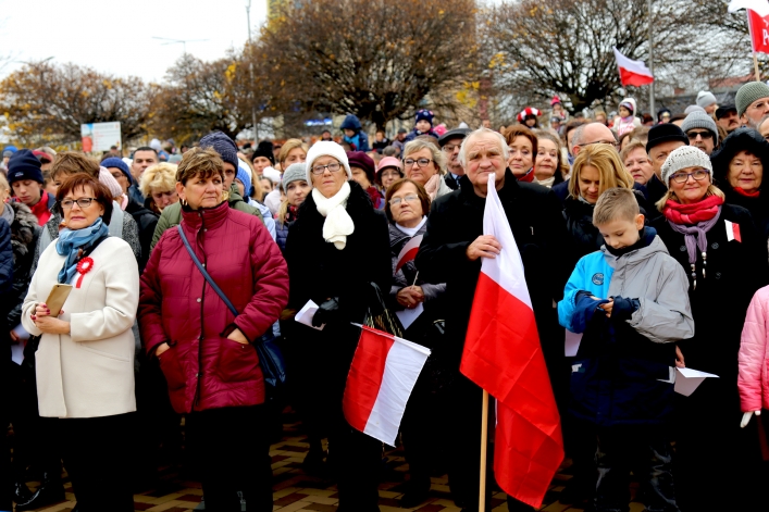 Elblażanie świętowali 100-lecie odzyskania niepodległości przez Polskę