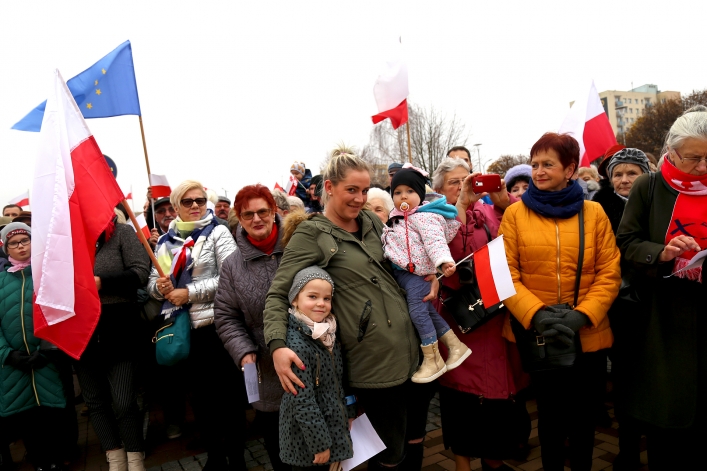 Elblażanie świętowali 100-lecie odzyskania niepodległości przez Polskę