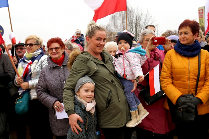 Elblażanie świętowali 100-lecie odzyskania niepodległości przez Polskę