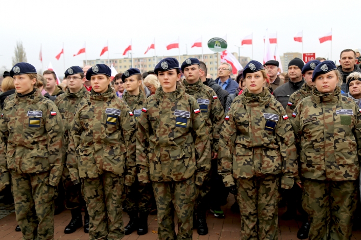 Elblażanie świętowali 100-lecie odzyskania niepodległości przez Polskę