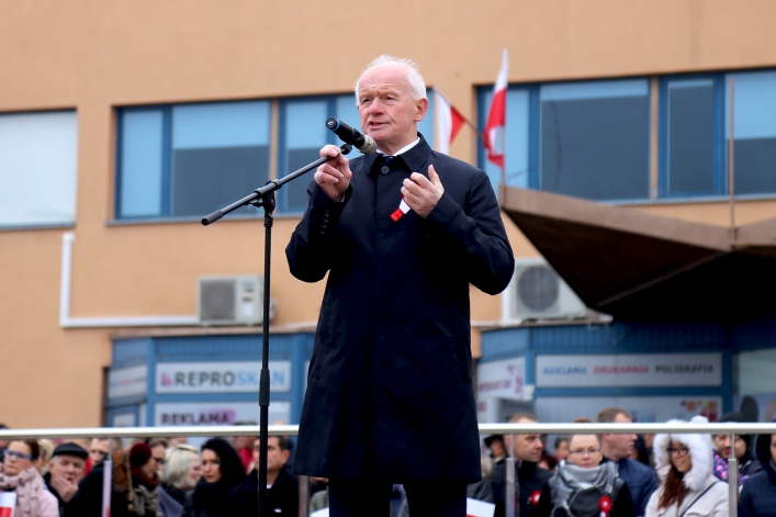 Elblażanie świętowali 100-lecie odzyskania niepodległości przez Polskę