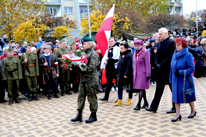 Elblażanie świętowali 100-lecie odzyskania niepodległości przez Polskę