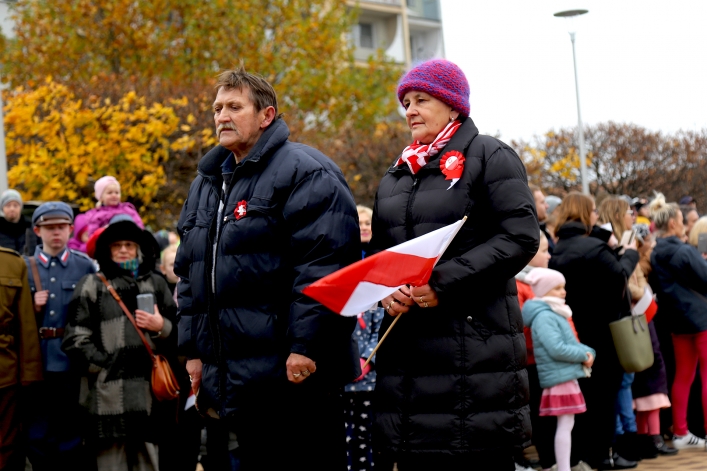 Elblażanie świętowali 100-lecie odzyskania niepodległości przez Polskę
