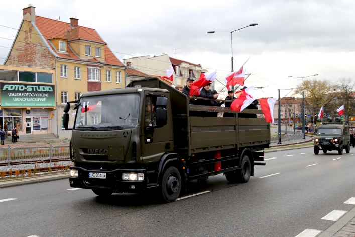 Elblążanie świętowali 99. rocznicę odzyskania przez Polskę niepodległości