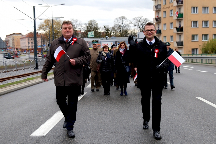 Elblążanie świętowali 99. rocznicę odzyskania przez Polskę niepodległości