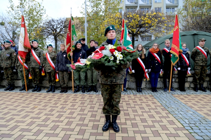 Elblążanie świętowali 99. rocznicę odzyskania przez Polskę niepodległości