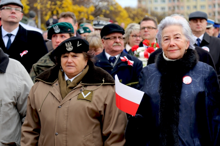 Elblążanie świętowali 99. rocznicę odzyskania przez Polskę niepodległości