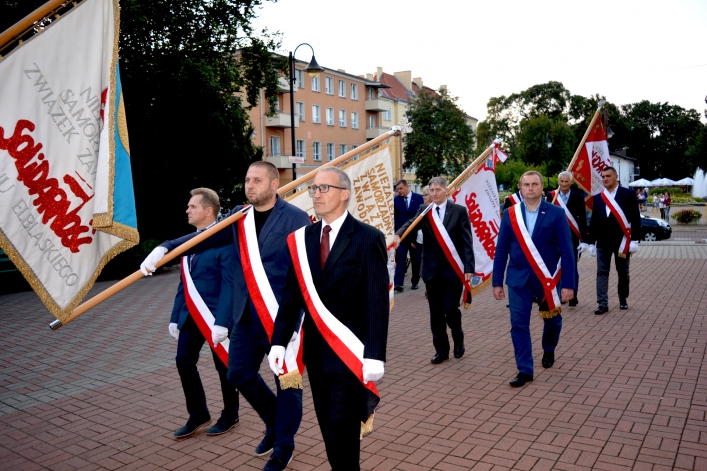 Elblążanie uczcili 38. rocznicę podpisania Porozumień Sierpniowych