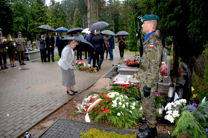 Elblążanie uczcili pamięć gen. Bolesława Nieczuja-Ostrowskiego w 10. rocznicę śmierci