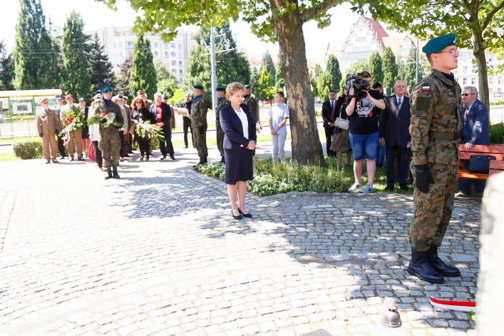 Elblążanie uczcili pamięć ofiar zbrodni wołyńskiej. 76. rocznica ludobójstwa na Wołyniu