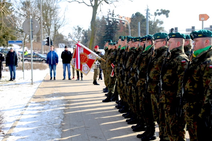Elblążanie uczicili pamięć Żołnierzy Wyklętych. 