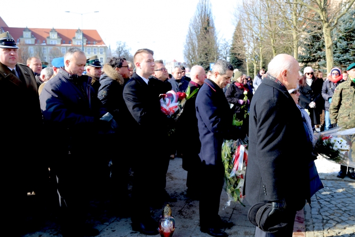 Elblążanie uczicili pamięć Żołnierzy Wyklętych. 