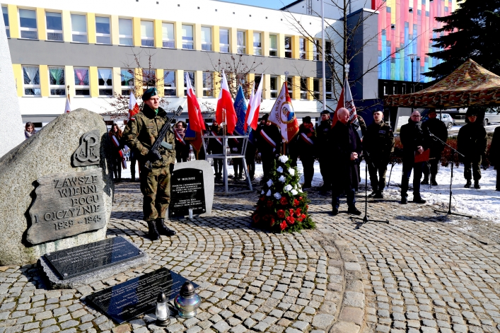 Elblążanie uczicili pamięć Żołnierzy Wyklętych. 