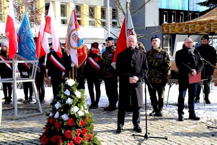 Elblążanie uczicili pamięć Żołnierzy Wyklętych. 