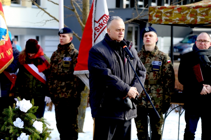 Elblążanie uczicili pamięć Żołnierzy Wyklętych. 