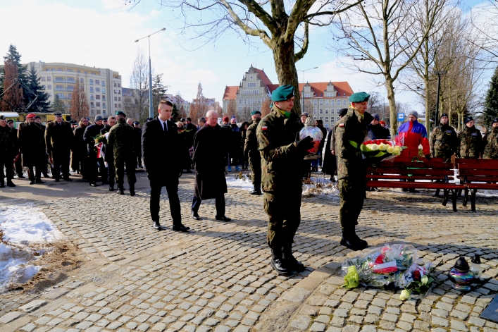 Elblążanie uczicili pamięć Żołnierzy Wyklętych. 