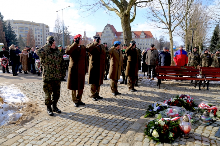 Elblążanie uczicili pamięć Żołnierzy Wyklętych. 