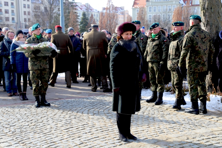 Elblążanie uczicili pamięć Żołnierzy Wyklętych. 