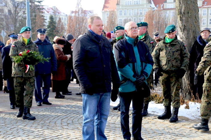 Elblążanie uczicili pamięć Żołnierzy Wyklętych. 