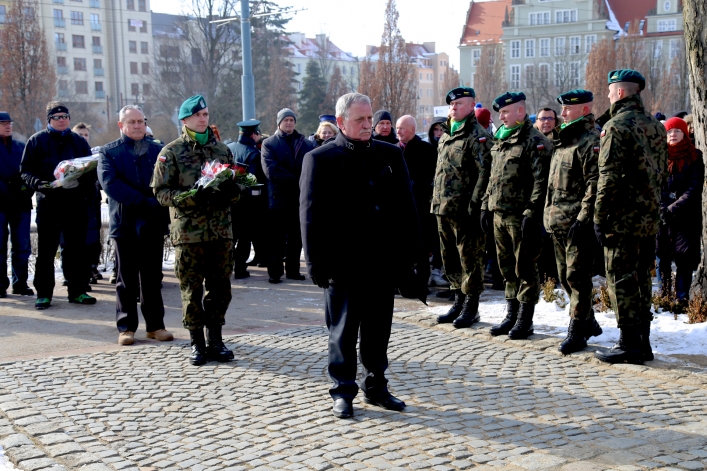 Elblążanie uczicili pamięć Żołnierzy Wyklętych. 